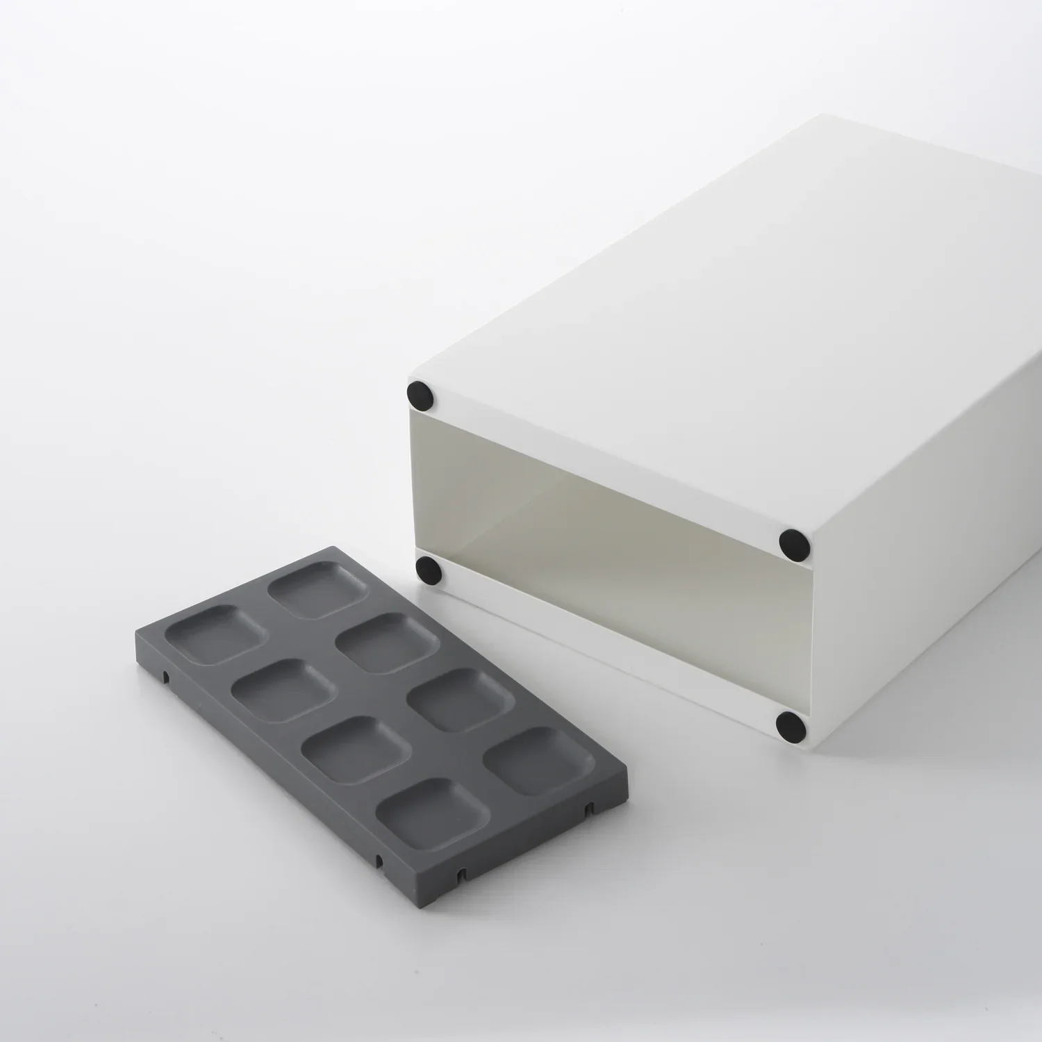 YAMAZAKI Umbrella Stand Wide, White - Image 3
