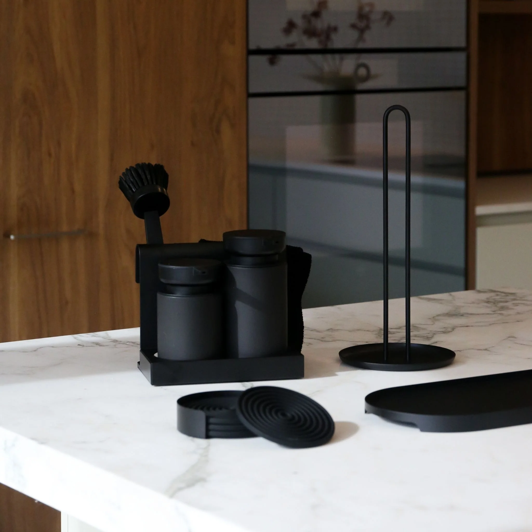 ZONE DENMARK Kitchen Roll Holder/Paper Towel Holder, Black - Image 3