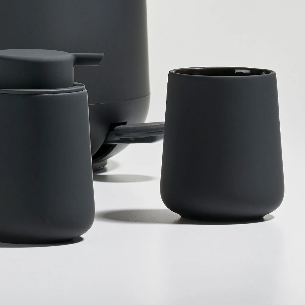 ZONE DENMARK Nova One Tumbler/Toothbrush Holder, Black - Image 4