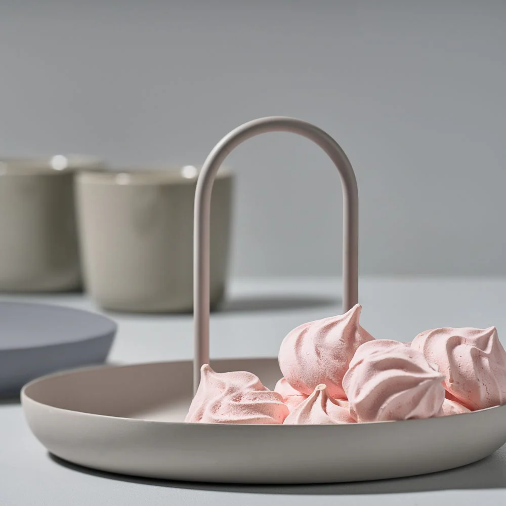ZONE DENMARK Singles Tray, (D)20xH13cm, Warm Grey - Image 5