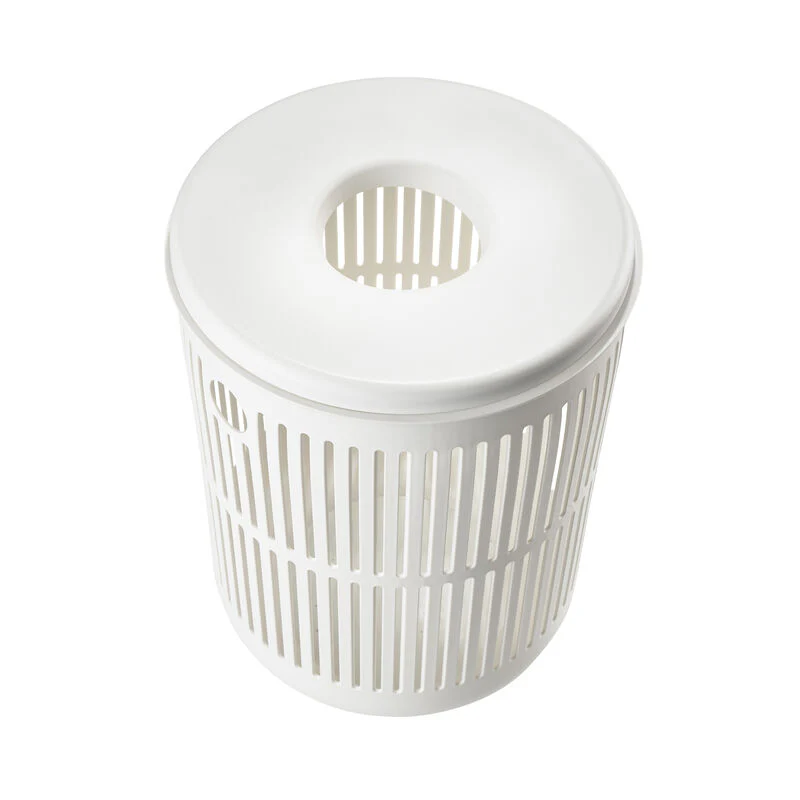ZONE DENMARK Ume Laundry Basket 60L w/Lid, White - Image 5